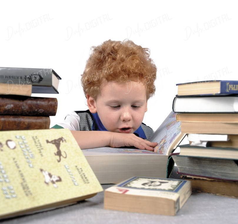 Child Reading Books