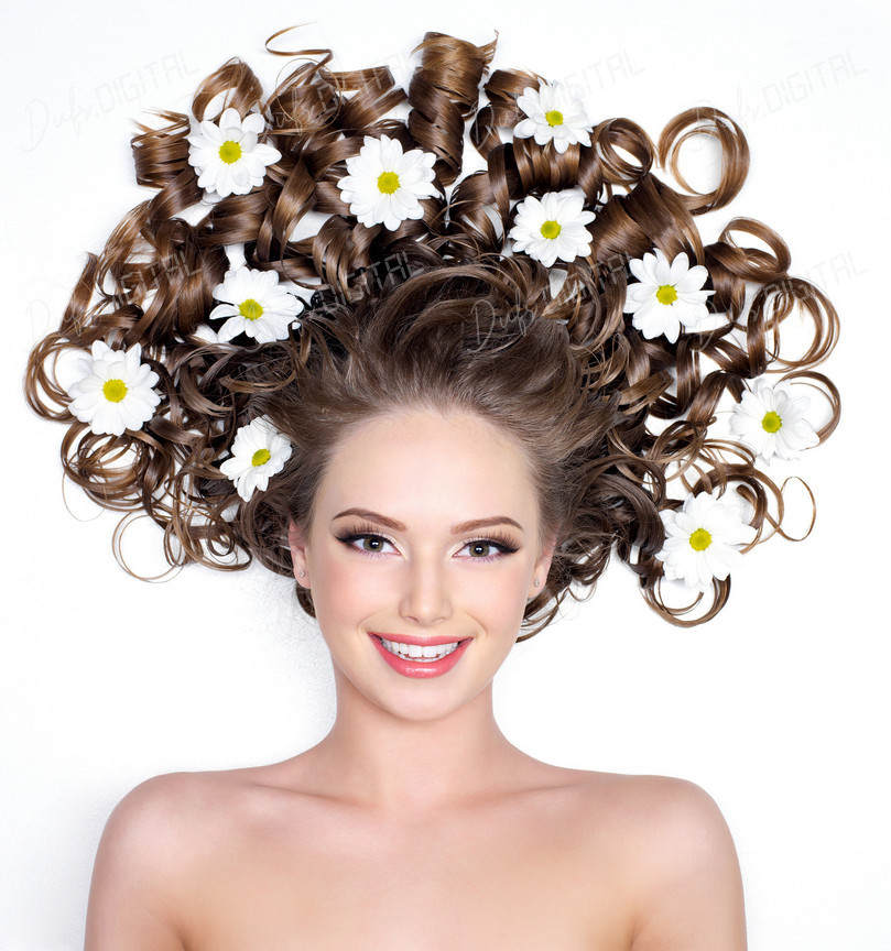 Floral Hair Art