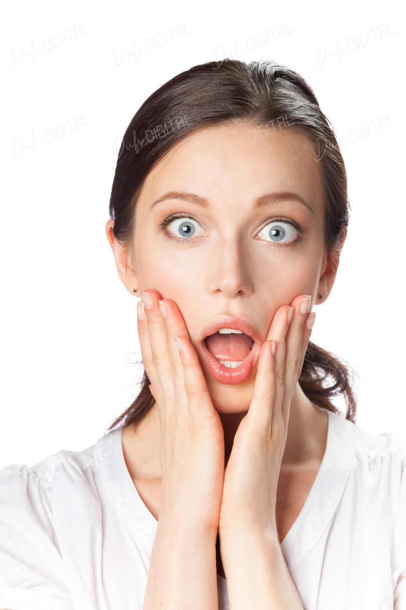 Surprised Woman Expression