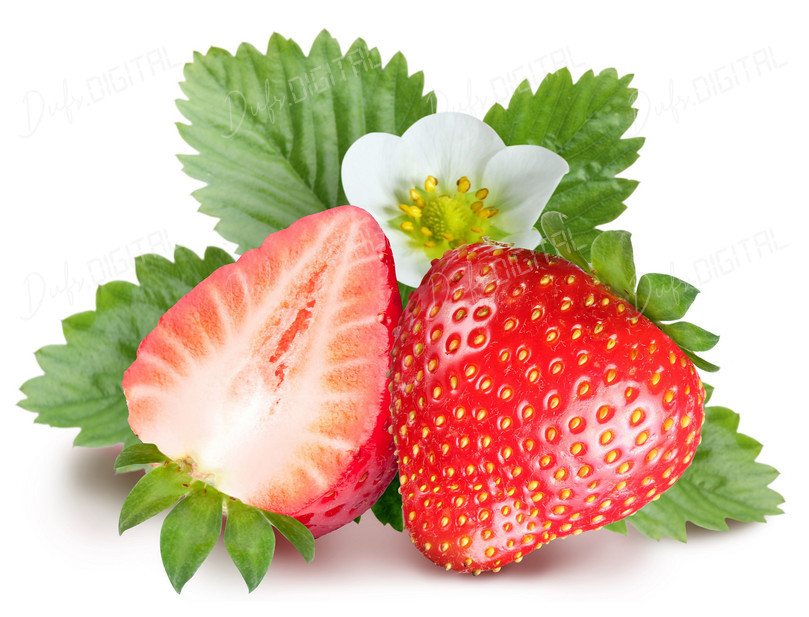 Fresh Strawberries Composition