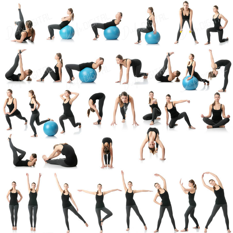 Fitness Poses Collection