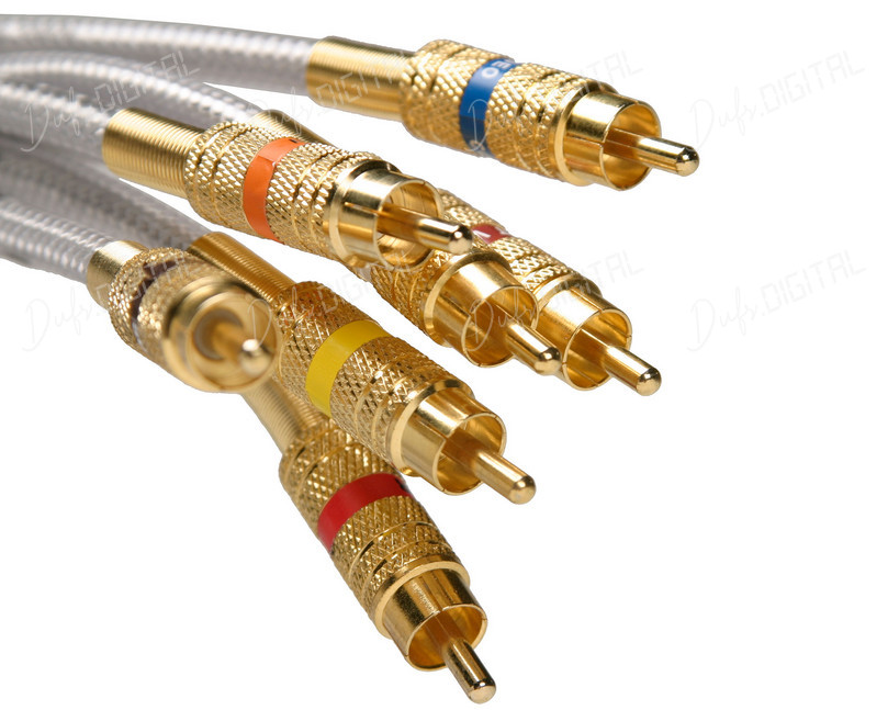Colorful Audio Cables
