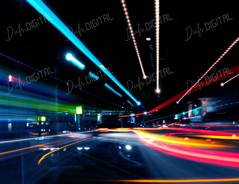 Night Traffic Lights