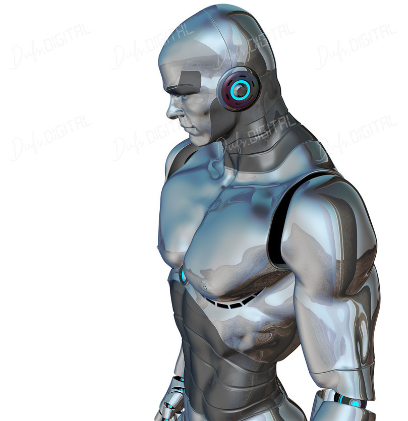 Futuristic Robo Man