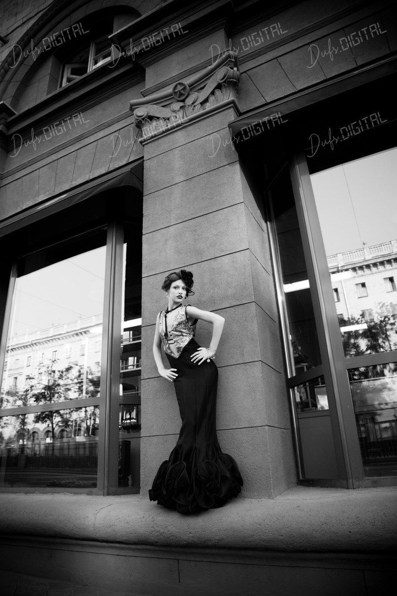 Elegant Fashion Model