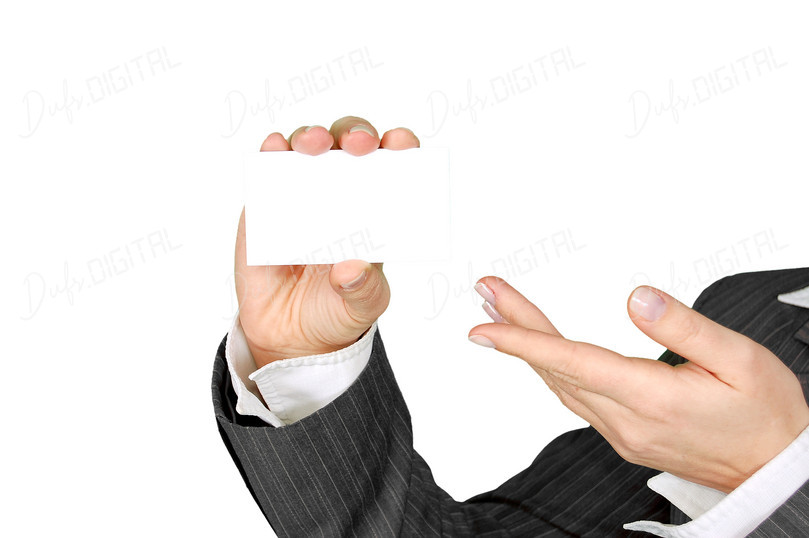 Blank Business Card