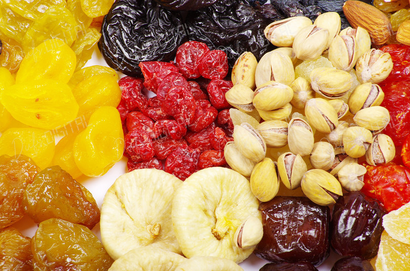 Colorful Dried Fruits