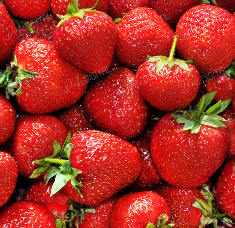 Fresh Juicy Strawberries