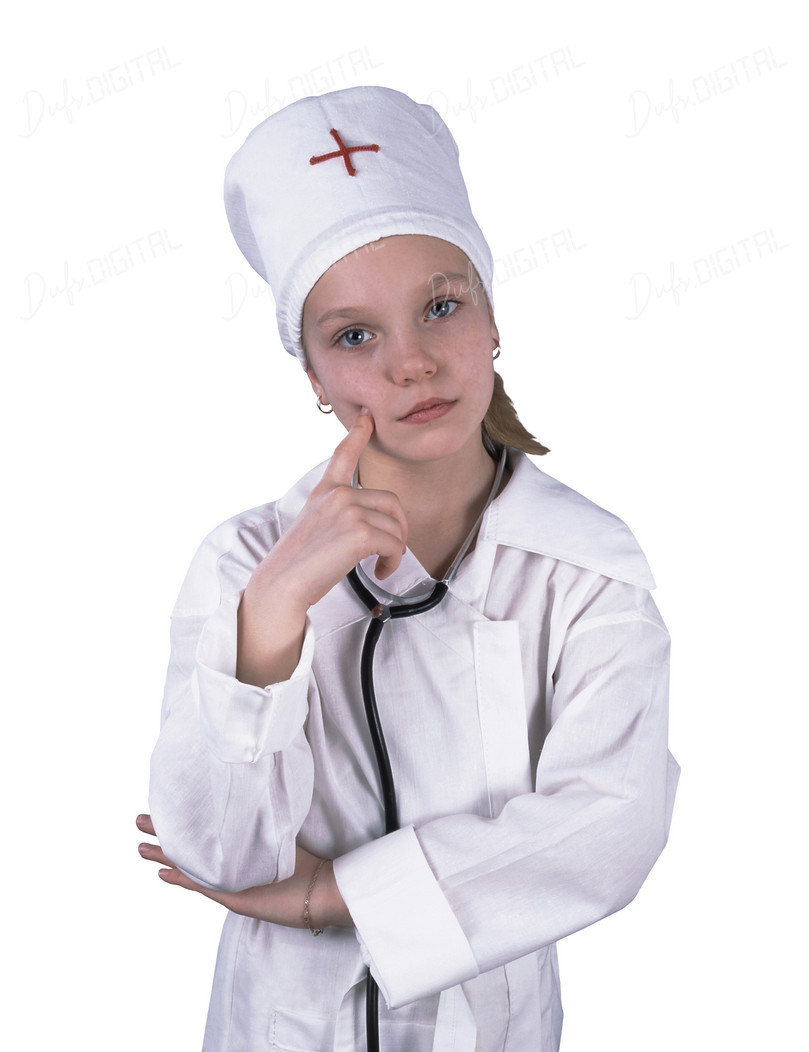Thoughtful Young Nurse