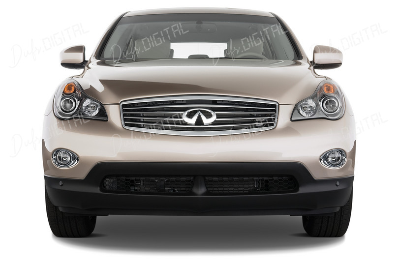 Luxury SUV Front View