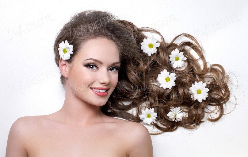 Floral Hair Beauty
