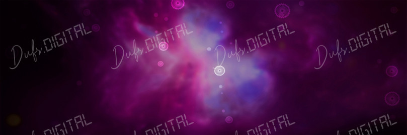 Cosmic Purple Nebula