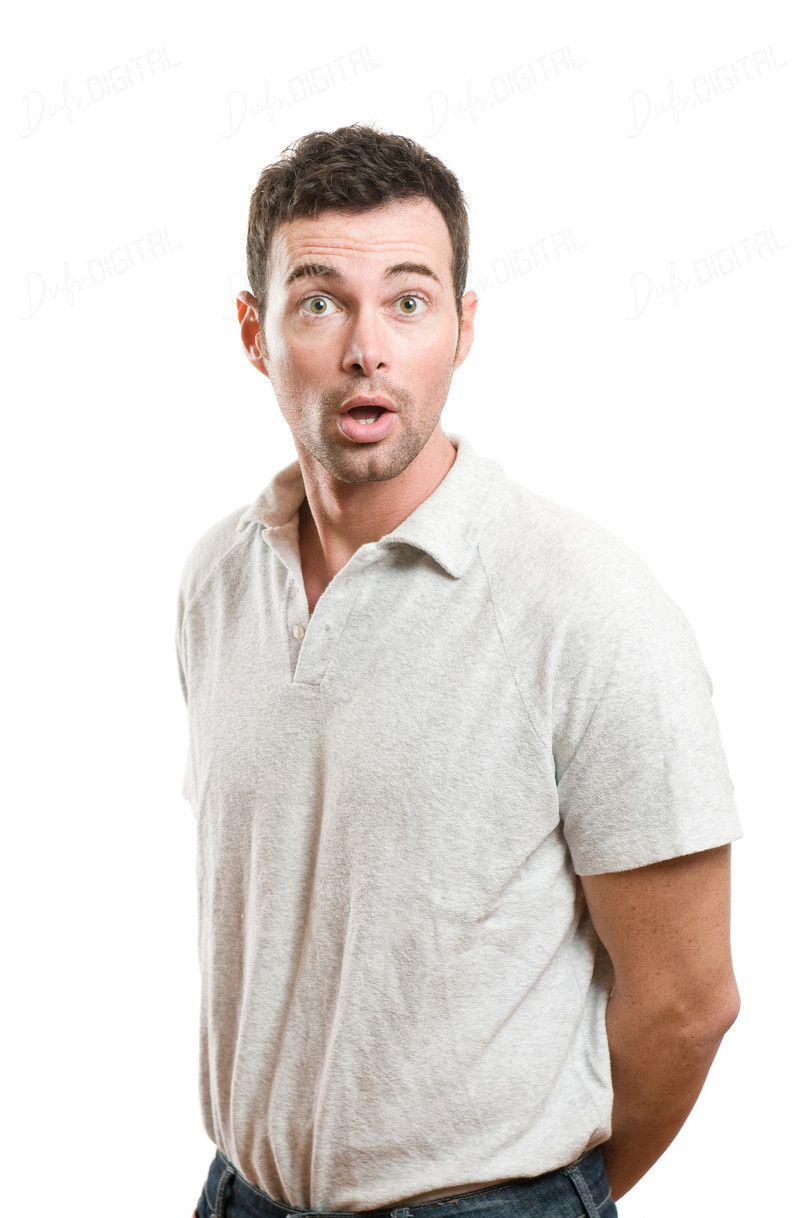 Surprised Man Expression