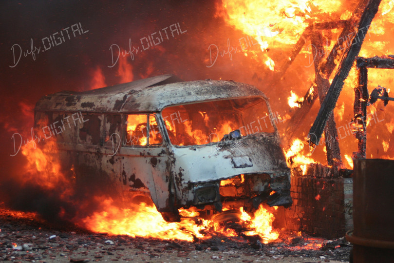 Burning Van Blaze