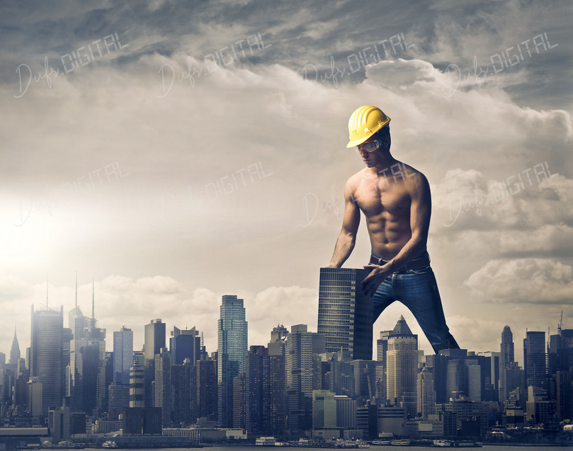 Construction Worker Giant