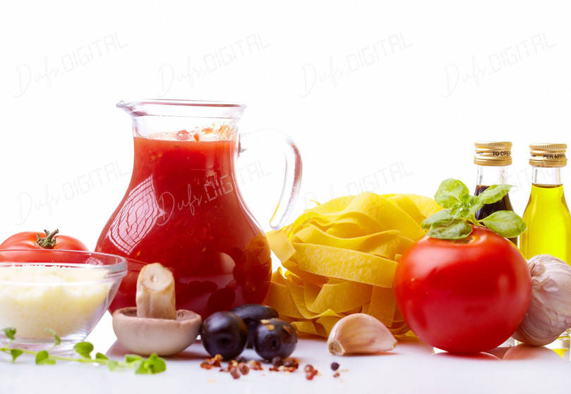 Fresh Ingredients for Pasta