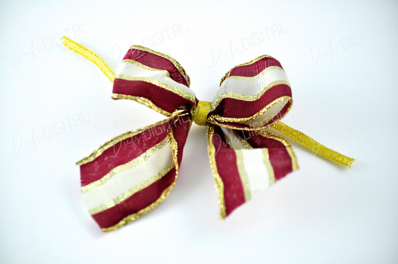 Red and Gold Ribbon