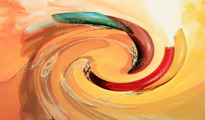 Colorful Abstract Swirl