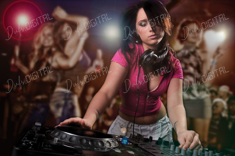 Nightclub DJ Performance