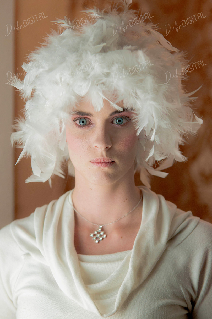 Whimsical Feathered Fashion