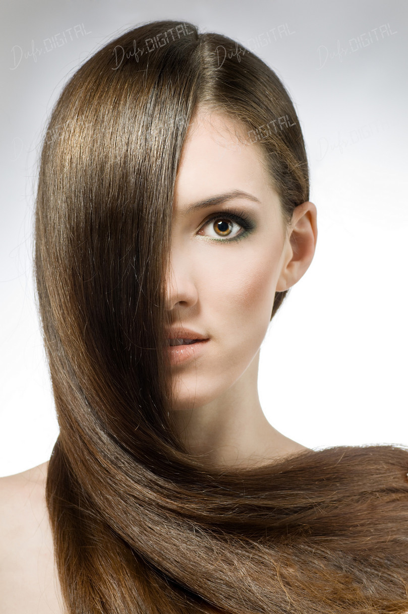 Stylish Hair Portrait