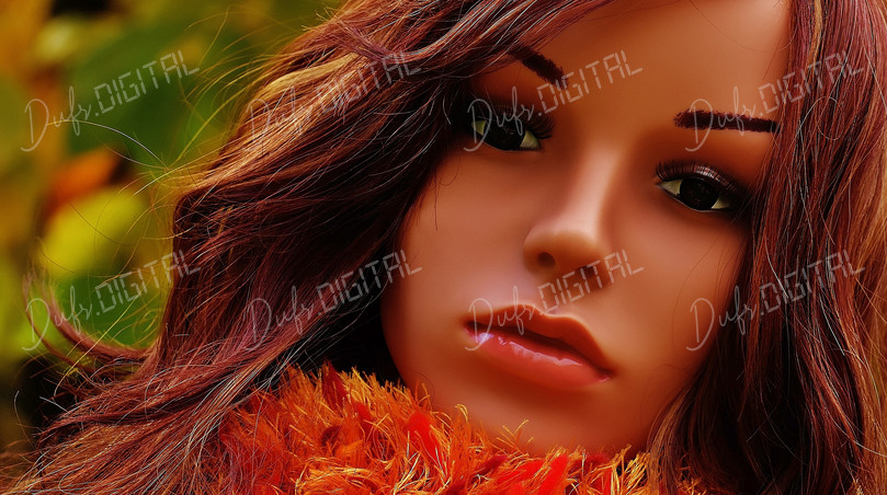 Stylish Mannequin Portrait