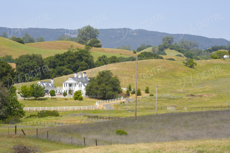 Idyllic Country Landscape