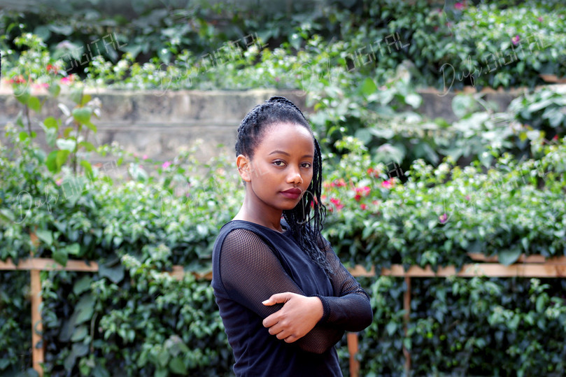 Contemplative Young Woman