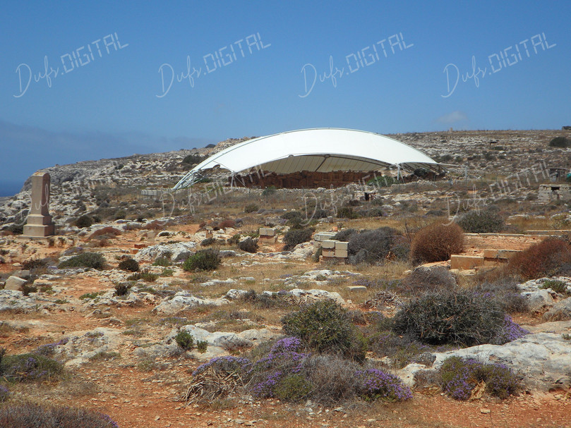 Ancient Site with Canopy