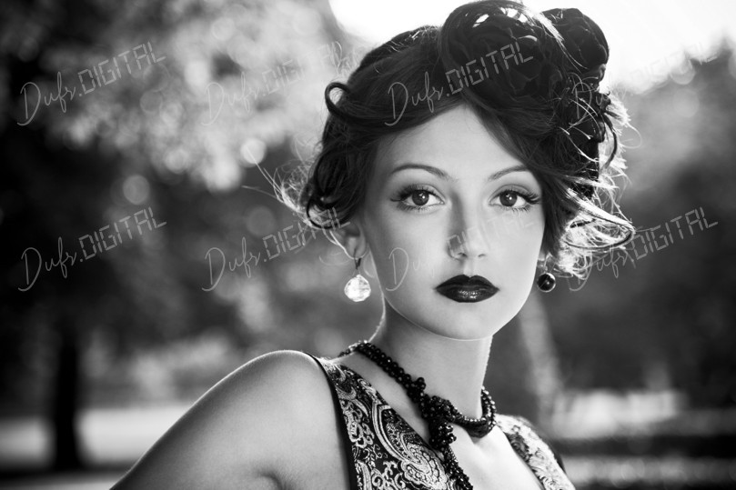 Elegant Woman Portrait