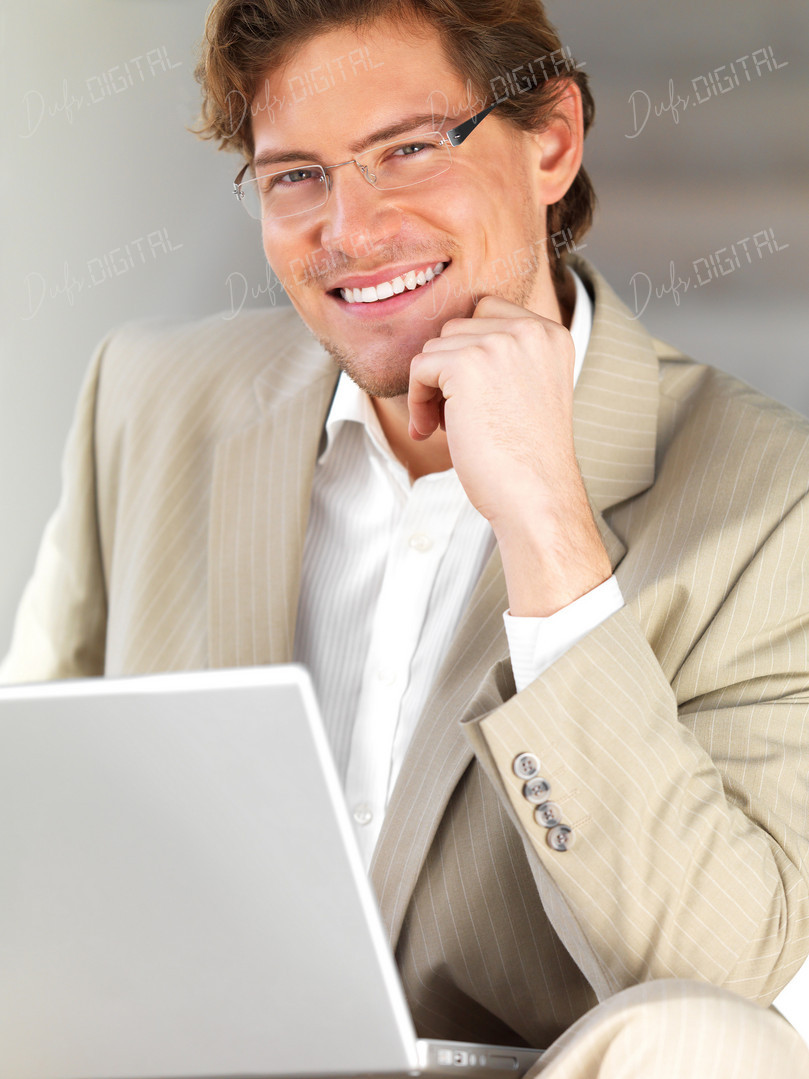 Smiling Business Professional