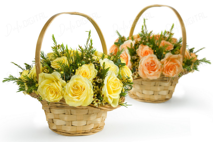 Flower Baskets Arrangement