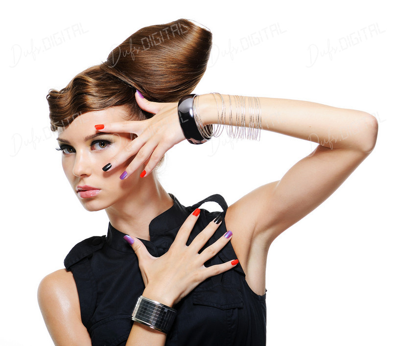 Elegant Fashion Model