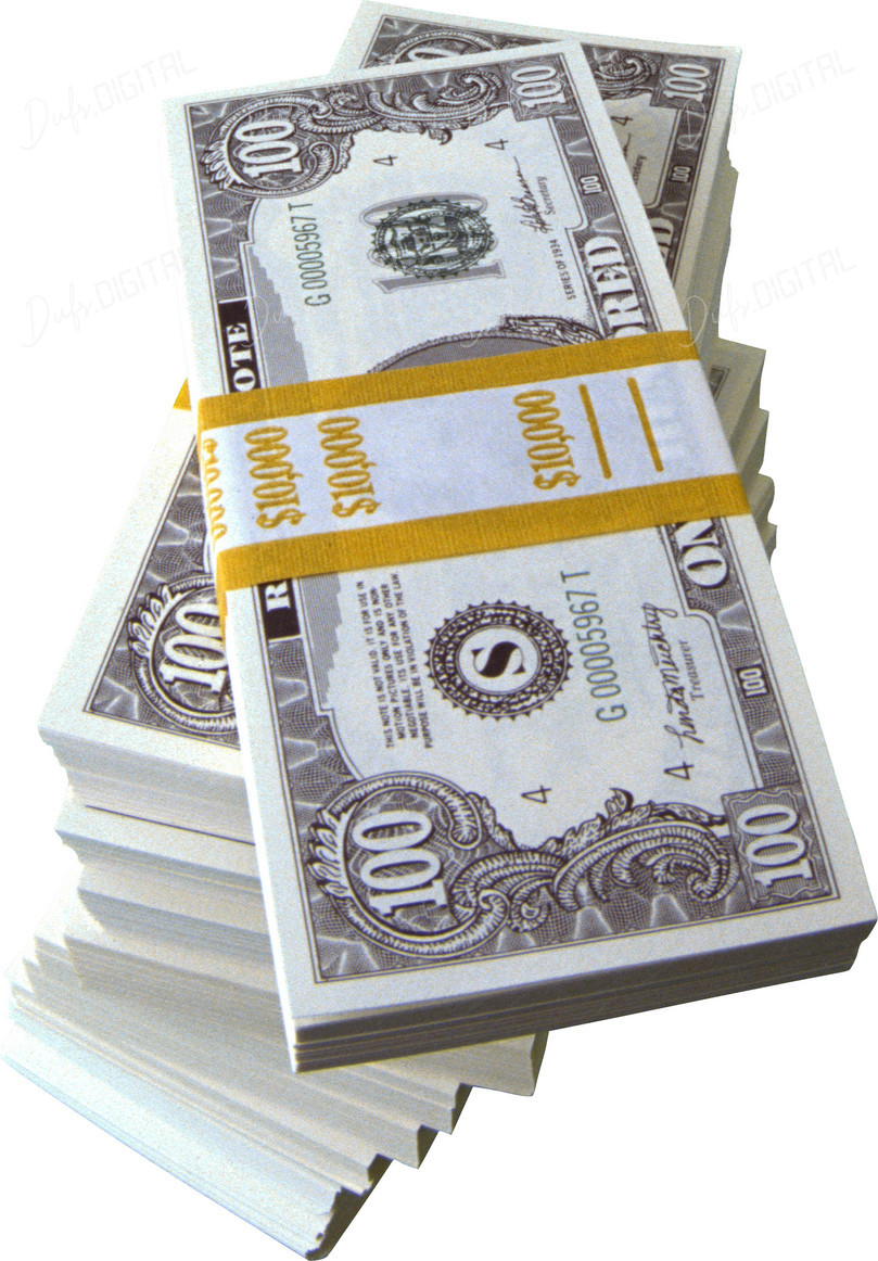 Stacked Dollar Bills