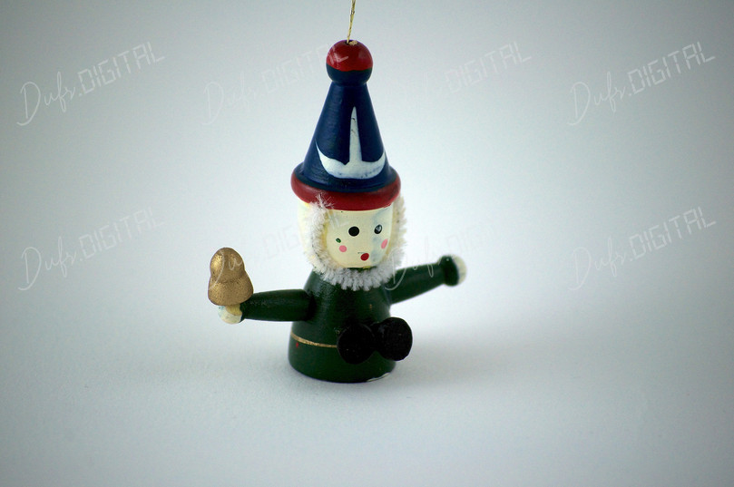 Colorful Wooden Figurine