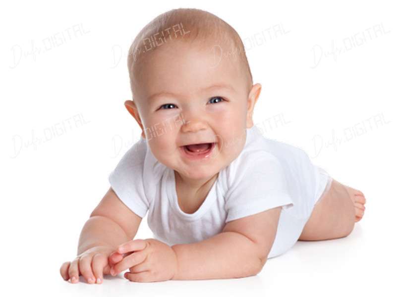 Smiling Baby Crawler