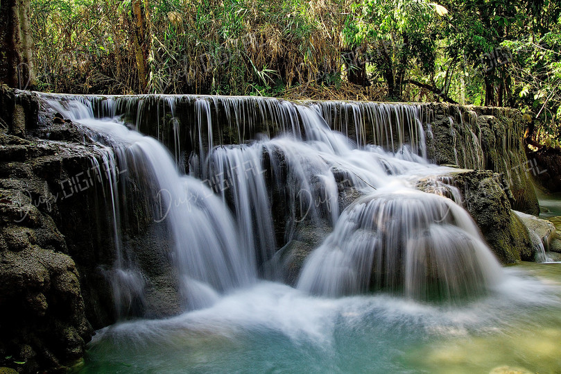 Serene Waterfall Oasis