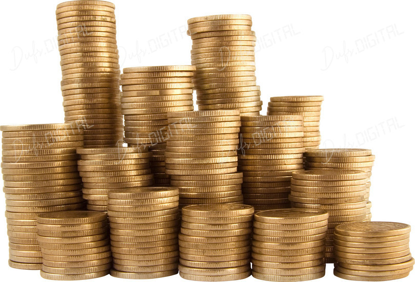 Stacked Gold Coins