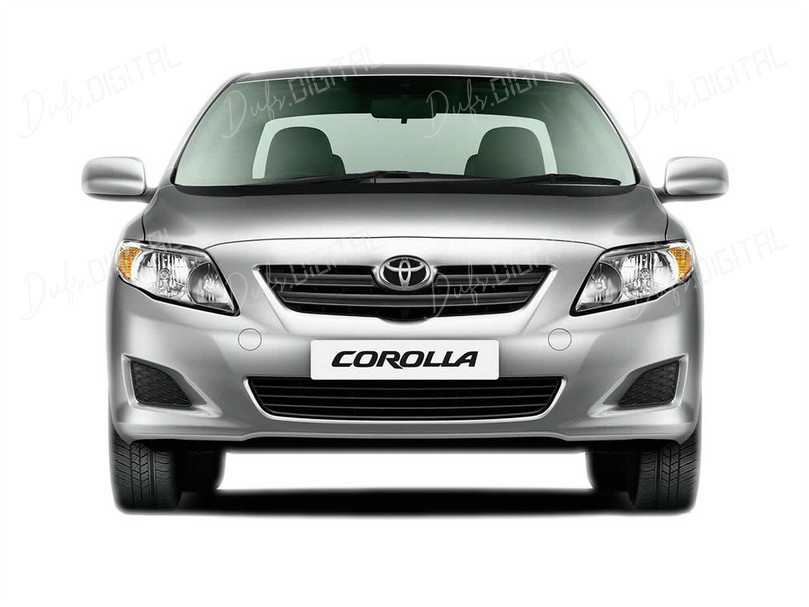 Silver Toyota Corolla