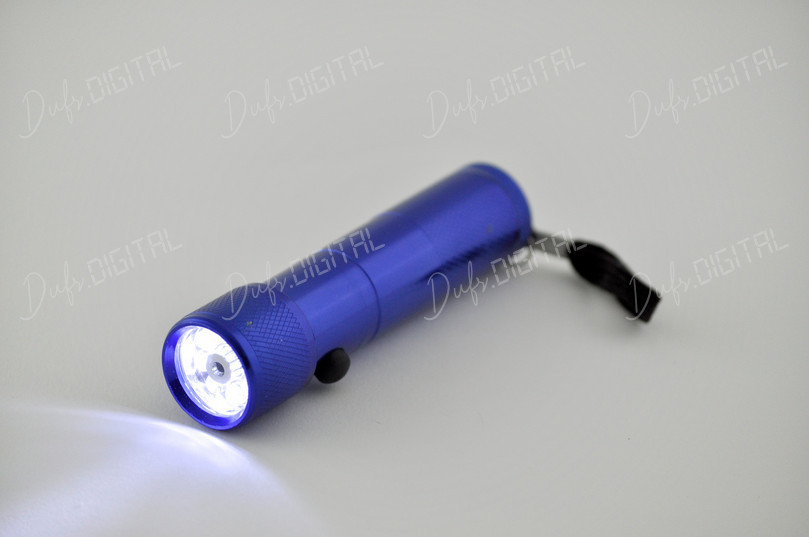 Blue Flashlight