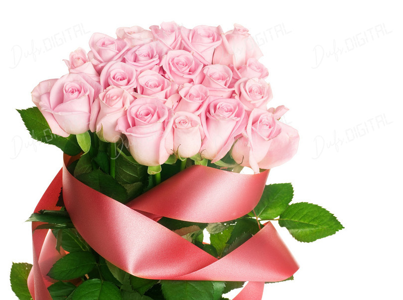 Elegant Pink Roses Bouquet