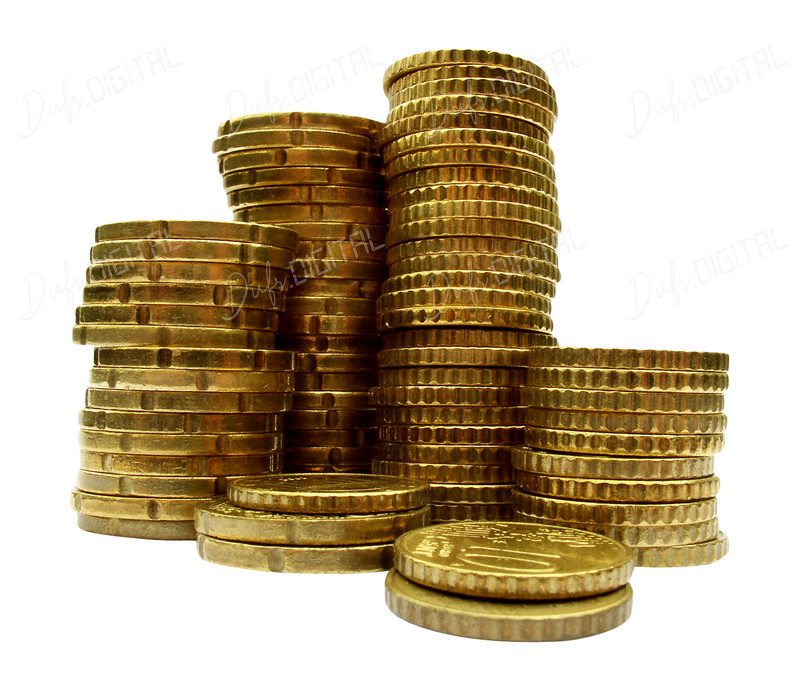 Stacked Gold Coins