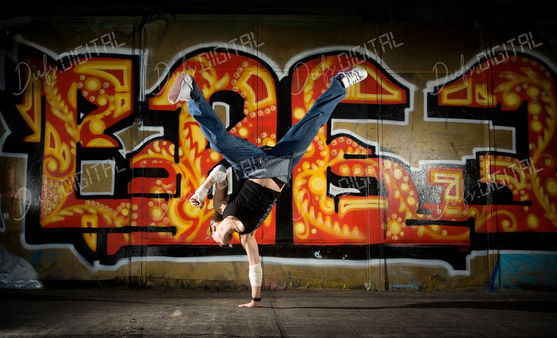 Breakdance Street Performance
