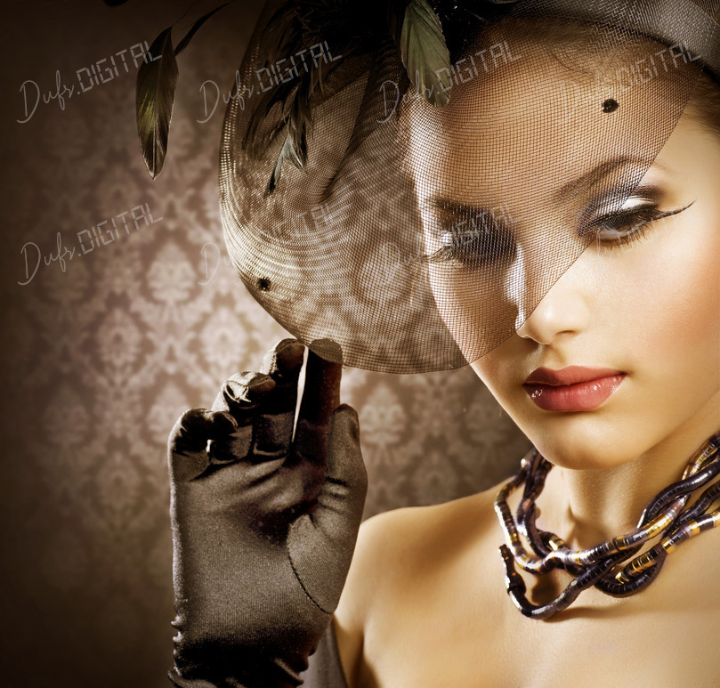 Elegant Woman Portrait