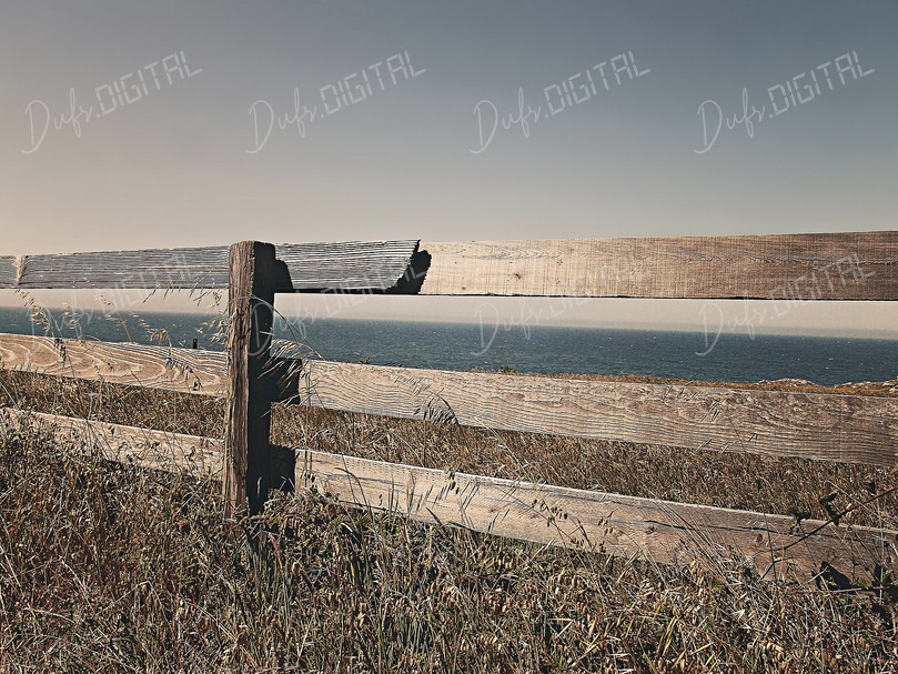 Coastal Wooden Fence