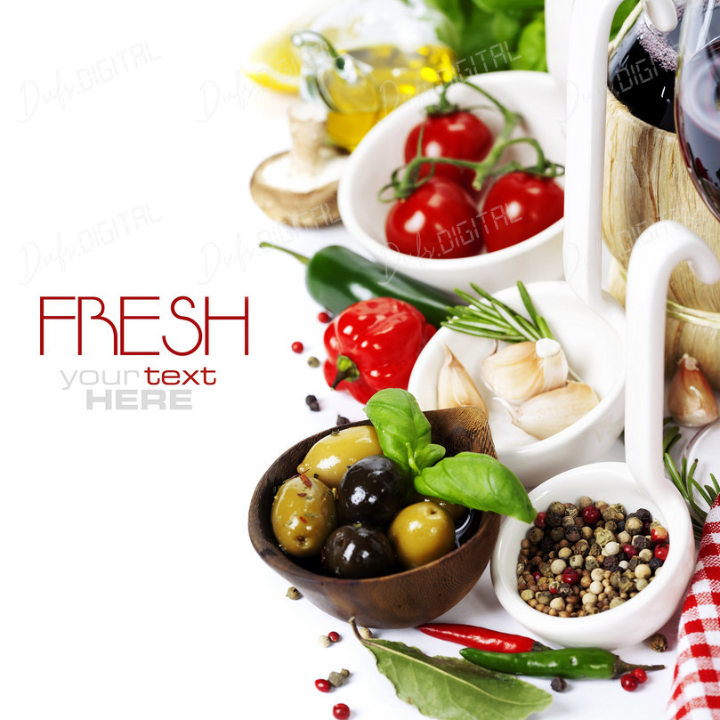 Fresh Ingredients Display