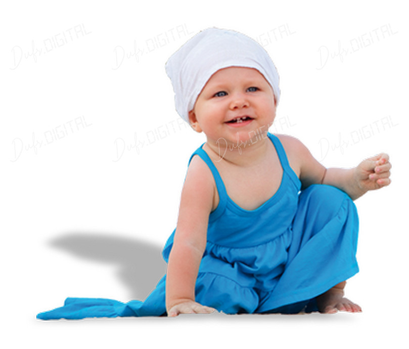 Cheerful Toddler Smiling