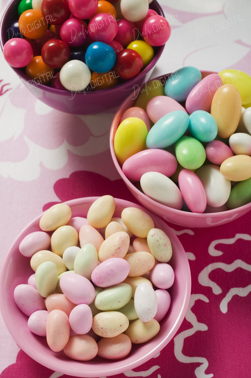 Colorful Candy Bowls