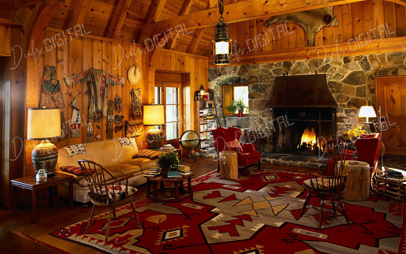 Cozy Rustic Living Room