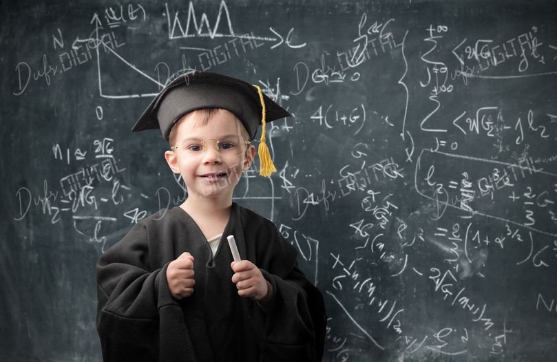 Graduate Child Smiling
